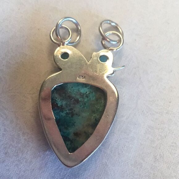 NWOT. Sterling Silver Azurite Pendant - Picture 9 of 9